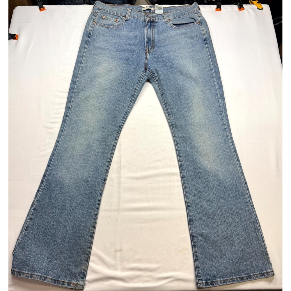 Levi's 515 Bootcut Jeans Womens Size 12M Blue Cotton Blend Denim Stretch